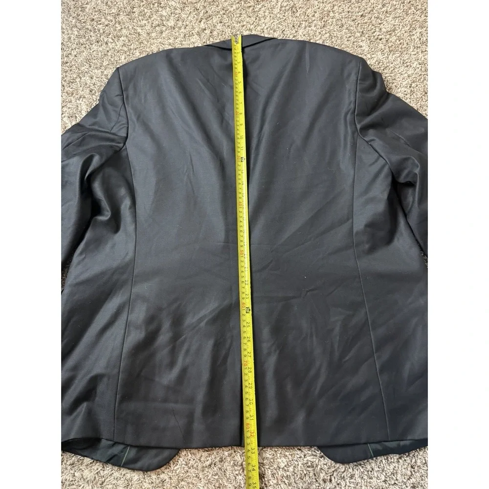 Brooks Brothers‎ Madison SAXXON Men's 48R Black 2 Button Blazer Jacket